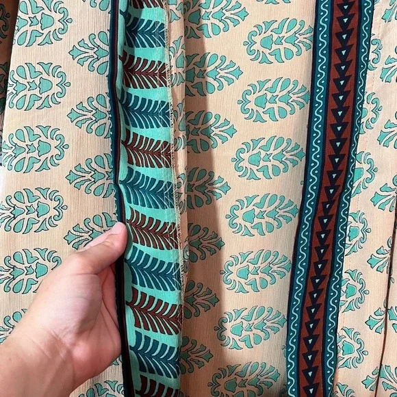 Darn Good Yarn Long-Line Open Front Duster NWOT - Picture 8 of 12